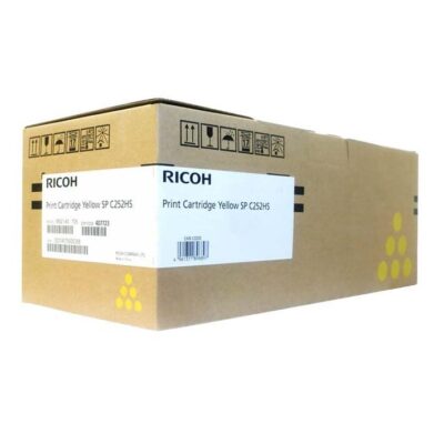 Ricoh SP C252DN / SP C252SF / SP C262SFNW Genuine Yellow Toner Cartridge 407723 - 6,000 pages