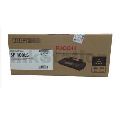 Ricoh SP-100E SP-112 Genuine Black Toner Cartridge 407167 - 1,200 pages