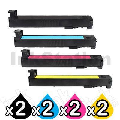 2 Sets of 4 Pack HP CF310A-CF313A (826A) Compatible Toner Cartridges [2BK,2C,2M,2Y]