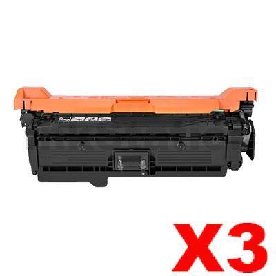 3 x HP CF320A (652A) Compatible Black Toner Cartridge  - 11,500 Pages