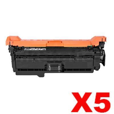 5 x HP CF320A (652A) Compatible Black Toner Cartridge  - 11,500 Pages