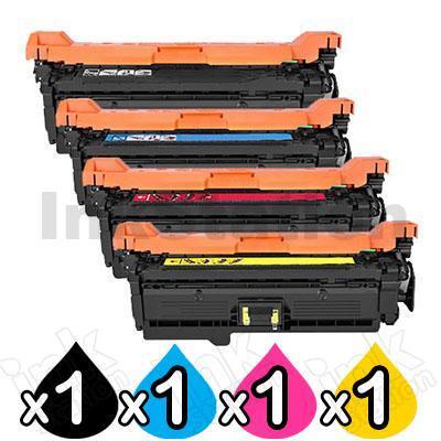4 Pack HP CF320A-CF323A (652A/653A) Compatible Toner Cartridges  [1BK,1C,1M,1Y]