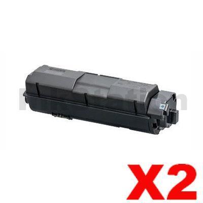 2 x Non-Genuine alternative for TK-1174 Black Toner Cartridge suitable for Kyocera M2640IDW, M2040DN, M2540DN - 7,200 pages