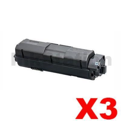 3 x Non-Genuine alternative for TK-1174 Black Toner Cartridge suitable for Kyocera M2640IDW, M2040DN, M2540DN - 7,200 pages