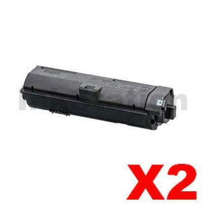 2 x Non-Genuine alternative for TK-1184 Black Toner Cartridge suitable for Kyocera M2735DW, M2635DN - 3,000 pages