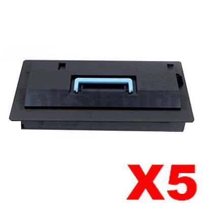 5 x Non-Genuine alternative for TK-715 Black Toner suitable for Kyocera KM-3050, KM-4050, KM-5050, TASKalfa 420i, 520i - 34,000 Pages