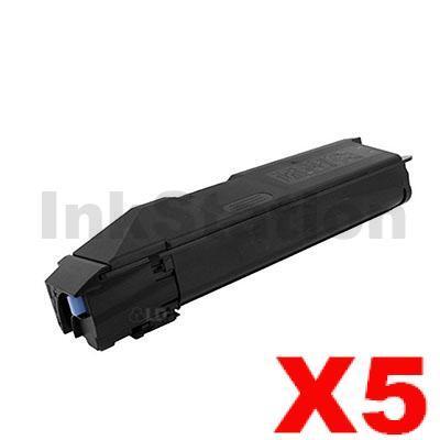5 x Non-Genuine alternative for TK-8309K Black Toner suitable for Kyocera TASKalfa 3050ci, 3550ci - 25,000 pages