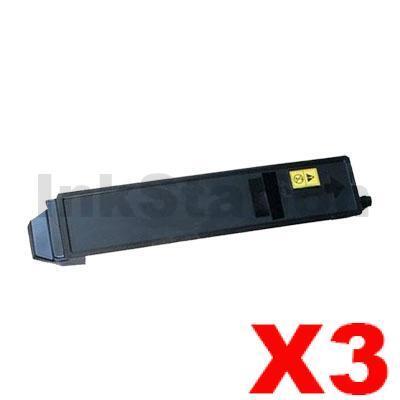 3 x Non-Genuine alternative for TK-8329K Black Toner Cartridge suitable for Kyocera TASKalfa 2551ci - 18,000 pages