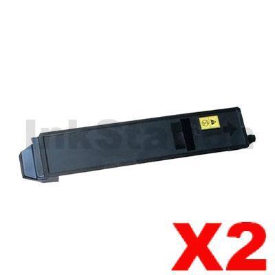 2 x Non-Genuine alternative for TK-8329K Black Toner Cartridge suitable for Kyocera TASKalfa 2551ci - 18,000 pages