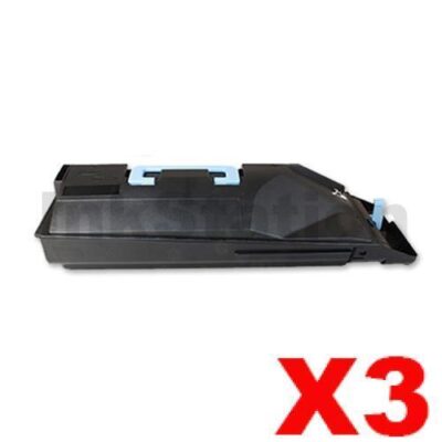 3 x Non-Genuine TK-884K Black Toner Cartridge For Kyocera FS-C8500DN - 25,000 pages