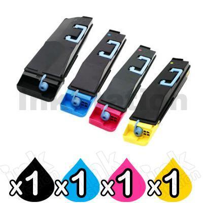 4 Pack Non-Genuine alternative for TK-869 Toners suitable for Kyocera TASKalfa 250ci, 300ci [1BK,1C,1M,1Y]