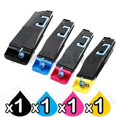 4 Pack Non-Genuine alternative for TK-859 Toner Cartridges suitable for Kyocera TASKalfa 400ci, 500ci [1BK,1C,1M,1Y]