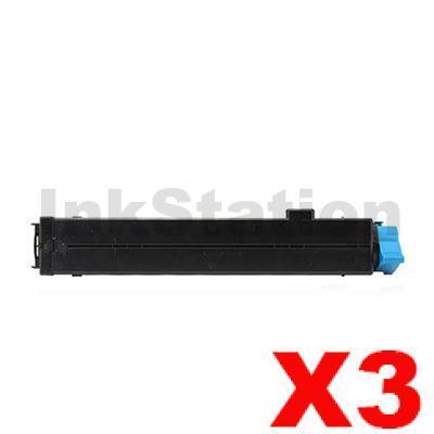 3 x OKI Compatible B4400, B4600 Toner Cartridge - 3,000 pages (43502303)