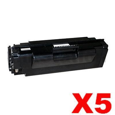 5 x Compatible Samsung ML5010ND High Yield Toner Cartridge SV067A - 15,000 pages (MLT-D307L 307)