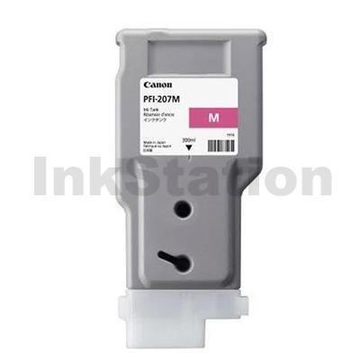 Genuine Canon PFI-207M Magenta Ink Tank