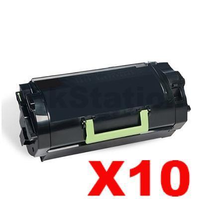 10 x Lexmark (52D3H00) Compatible MS810 / MS811 / MS812 Black High Yield Toner Cartridge - 25,000 pages