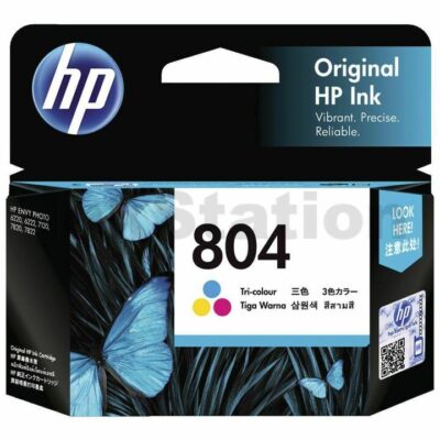HP 804 Genuine Colour Inkjet Cartridge T6N09AA - 165 Pages