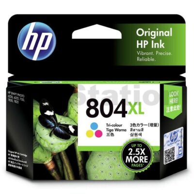 HP 804XL Genuine Colour High Yield Inkjet Cartridge T6N11AA - 415 Pages
