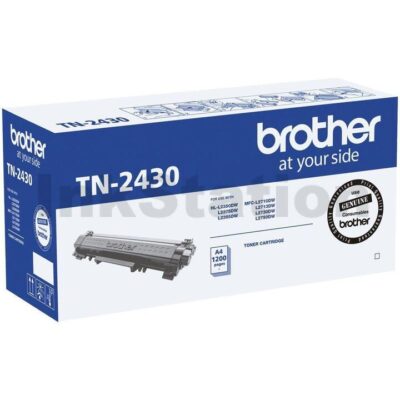 Brother TN-2430 Genuine Toner Cartridge - 1,200 pages