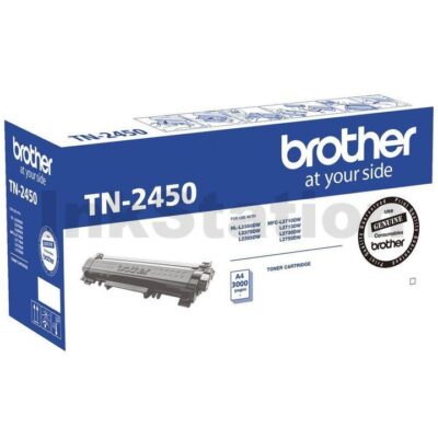 Brother TN-2450 High Yield Genuine Toner Cartridge - 3,000 pages
