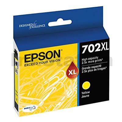 Epson 702XL (C13T345492) Genuine Yellow High Yield Inkjet Cartridge