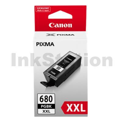 Canon PGI-680XXLBK Extra High Yield Genuine Black Inkjet Cartridge - 600 pages