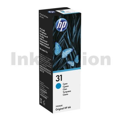 HP 31 Genuine Cyan Ink Bottle 1VU26AA