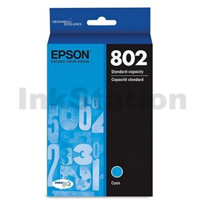 Epson 802 (C13T355292) Genuine Cyan Inkjet Cartridge