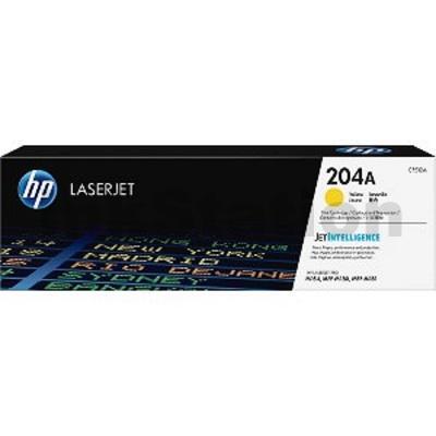 HP 204A (CF512A) Genuine Yellow Toner Cartridge - 900 pages