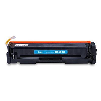 HP CF501X (202X) Compatible Cyan High Yield Toner Cartridge - 2,500 Pages