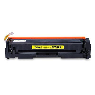 HP CF502X (202X) Compatible Yellow High Yield Toner Cartridge - 2,500 Pages