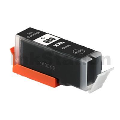 Canon PGI-680XXLBK Extra High Yield Compatible Black Inkjet Cartridge - 600 pages