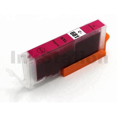Canon CLI-681XXLM Extra High Yield Compatible Magenta Inkjet Cartridge - 760 pages