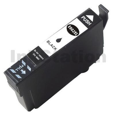 Epson 802XL (C13T356192) Compatible Black High Yield Inkjet Cartridge