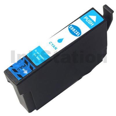 Epson 802XL (C13T356292) Compatible Cyan High Yield Inkjet Cartridge