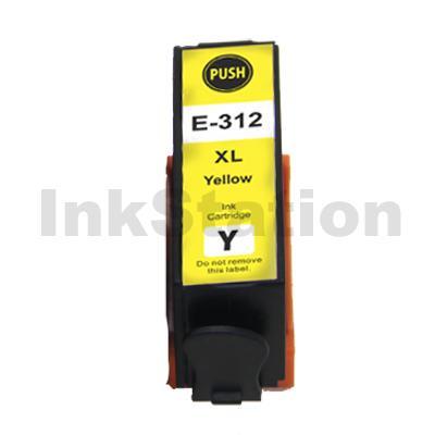 Epson 312XL (C13T183492) Compatible Yellow High Yield Inkjet Cartridge