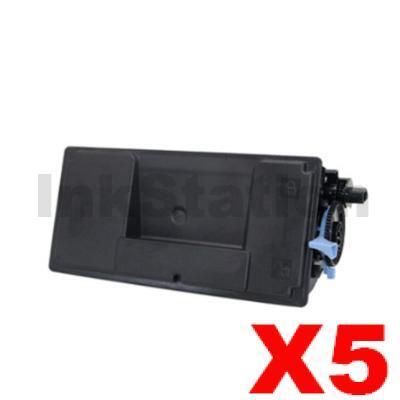 5 x Non-Genuine alternative for TK-3164 Black Toner Kit suitable for Kyocera P3045DN - 12,500 pages
