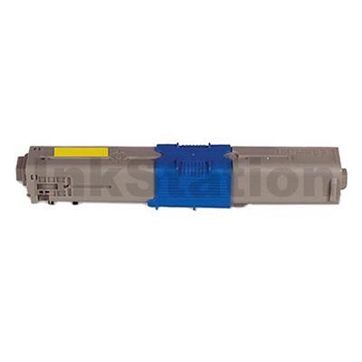 OKI C532DN / MC573DN Compatible Yellow Toner Cartridge (46490609) - 6,000 pages