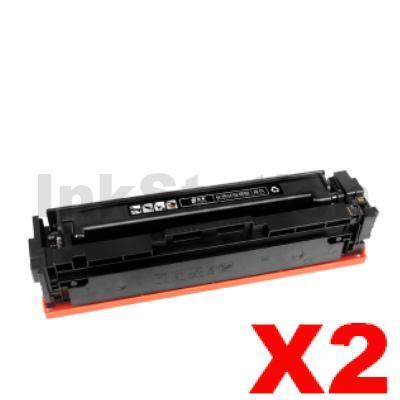 2 x Compatible Canon CART-046BKH Black High Yield Toner Cartridge - 6,300 pages