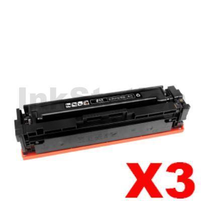 3 x Compatible Canon CART-046BKH Black High Yield Toner Cartridge - 6,300 pages