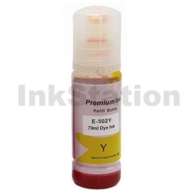 Epson T502 Compatible Yellow Ink Bottle [C13T03K492]