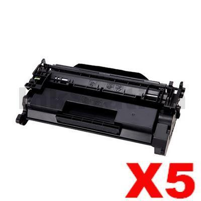 5 x Canon CART-041 Black Compatible Toner - 10,000 pages