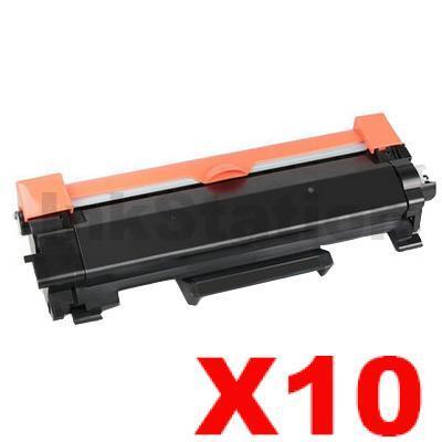 10 x Brother TN-2450 High Yield Compatible Toner Cartridge - 3,000 pages