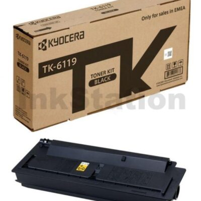 1 x Genuine Kyocera TK-6119 Black Toner Cartridge M4132IDN, M4125IDN - 15,000 pages