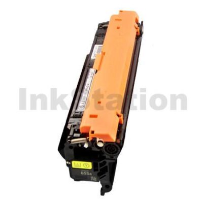 HP 655A (CF452A) Compatible Yellow Toner Cartridge - 10,500 pages