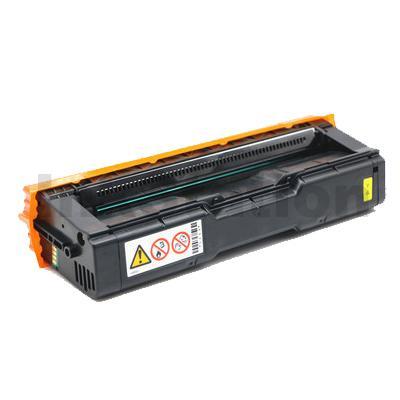 Ricoh SPC250DN / SPC250SF (407550) Compatible Yellow Toner Cartridge - 1,600 pages