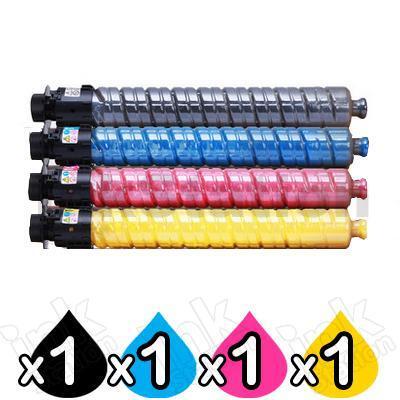 4 Pack Ricoh MP-C2003 MP-C2503 (841932-841935) Compatible Toner Combo [BK+C+M+Y]
