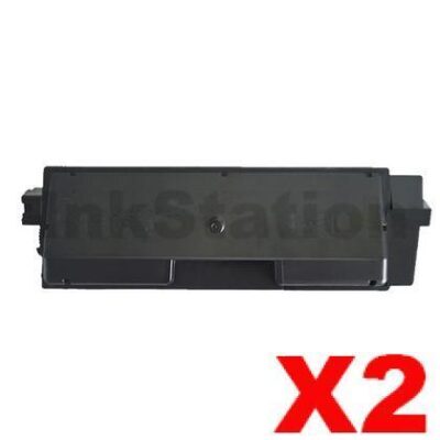 2 x Non-Genuine alternative for TK-5164K Black Toner Cartridge suitable for Kyocera P-7040CDN - 16,000 pages