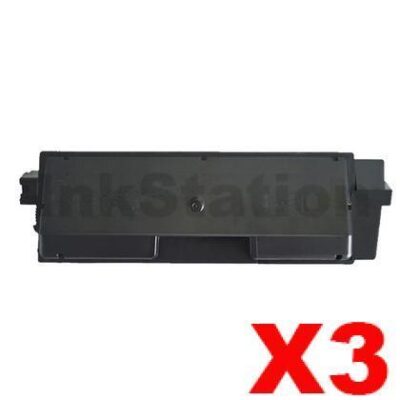 3 x Non-Genuine alternative for TK-5164K Black Toner Cartridge suitable for Kyocera P-7040CDN - 16,000 pages
