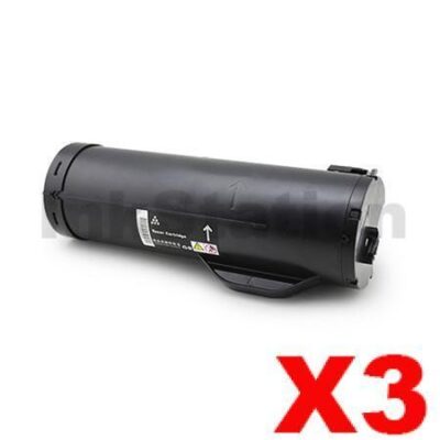 3 x Fuji Xerox DocuPrint P455d M455DF Compatible Toner Cartridge - 25,000 pages (CT201949)